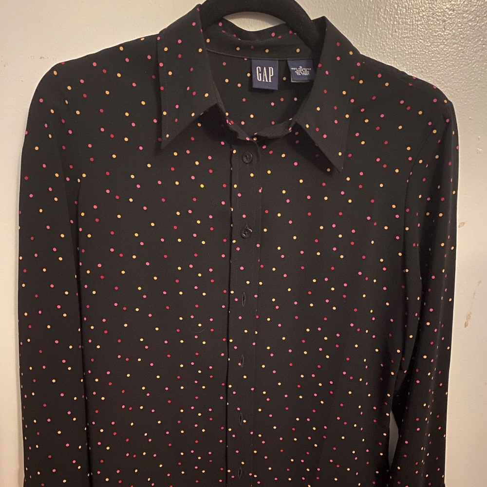 Gap Polka Dot Party Shirt